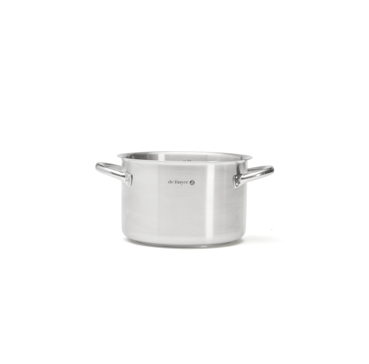 De Buyer - Cacerola alta de acero inoxidable PRIM'APPETY de 20 cm